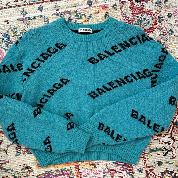 Balenciaga Printed Sweater